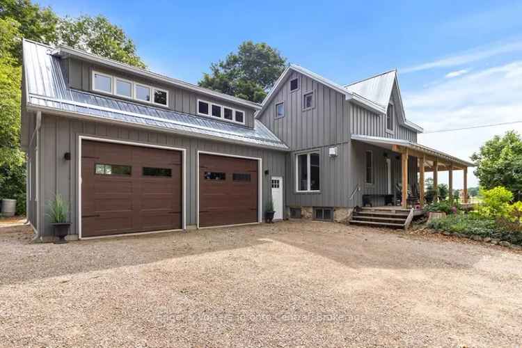 Updated Farmhouse on 53 Acres with Pond and Workshop